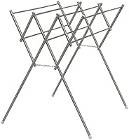 アイリスオーヤマ 物干し 伸縮室内物干し オールステンレス 幅42~69.5&times;奥行65&times;高さ77㎝ SWX700R