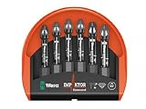 Wera Impaktor Mini Check 3 Pozi 6 Piece Set [並行輸入品]