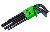 SK Hand Tool 19619 Hex Key Metric Set 9-Piece [並行輸入品]
