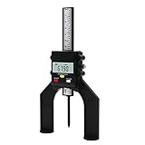 Flameer 高さゲージ　デジタル 深度ゲージ　0-80mm　ルータービットゲージ　 LCD 自立式　深度ゲージ　木工ツール