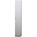 家具工場直販 ミラーなし スリム シューズボックス 下駄箱 ハイタイプ 幅29cm 日本製 (ホワイト 単色)