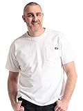 [ディッキーズ] サカゼン 大きいサイズ メンズ 綿100％ 無地 ポケット クルーネック 半袖 Tシャツ ホワイト / 2XL [並行輸入品]