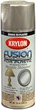 Krylon K02338000 Fusion For Plastic Metallic Shimmer Spray Paint Nickel Shimmer 12 Ounce [並行輸入品]