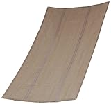 不二貿易 サンシェード 100cm×200cm ブラウン 84009