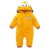 西松屋 [EFD] ナッピングフリースイヌカバーオール 【70cm・80cm・90cm】　70　イエロー