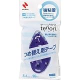ニチバン:ニチバン テープのりtenori(てのり)強粘着 詰め替え用 TN-TE8S 型式:TN-TE8S