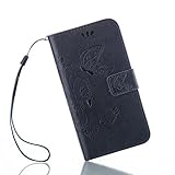 Zeebox Galaxy S5 手帳型 ケース カバー 高品質 落下防止 保護カバー 財布型ケース カード収納ホルダー＆ストラップ付き マグネット式 Samsung Galaxy S5 対応 無期限