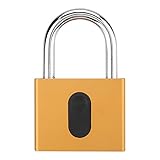 asixxスマートロック、キーレススマートロック盗難防止ワイヤレス防水南京錠携帯電話のBluetooth Appドア、バックパック、自転車、ストレージ、ロッカーなど