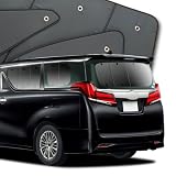 【10年使える品質へ】 趣味職人 プライバシー サンシェード 車 アルファード 30系 ヴェルファイア 30系 リア 専用 カーテン 車中泊 グッズ 対応 『01s-a010-re』