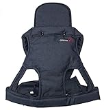 日本製★安心ベルト付　ひも結び式子守帯　OPPER　おんぶ・だっこ兼用　50875　デニム