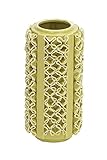 Deco 79 Ceramic Vase, 6 by 12-Inch, Celadon [並行輸入品]