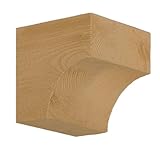 Fypon bkt5 X 5s 5 1 / 2 " W x 5 1 / 2 " H x 5 1 / 2 " P Timberテクスチャブラケット