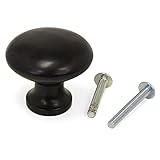 WAKI FURNITURE HARDWARE マレーブルつまみ ブラック 幅38x奥行34mm