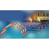 Sienna Lighted Candy Cane Archways/Pathway Markers Outdoor Christmas Decorations, Set of 3 by Sienna