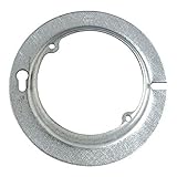 Steel City 501-CS 4-Inch Diameter 1/4-Inch Raised 1.5-Cubic Inch Pre-Galvanized Steel Octagon Open P