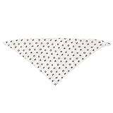 Domybest よだれかけ スタイ 三角　ベビー　綿　白　よだれカバー　よだれスカーフ　食事エプロン　ベビーキャリア用よだれパッド　新生児 baby 出産祝い ギフト (B)