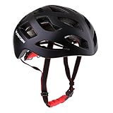 Fenteer 大人用　ヘルメット　　調整可能　超軽量　ロード/マウンテンバイク　サイクリング　衝撃吸収　高品質　快適　　全5色　 - ブラック
