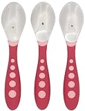 Gerber Graduates Kiddy Cutlery 3 Piece Spoon Set - Pink by Gerber [並行輸入品]