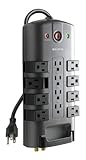 Belkin 12-Outlet Pivot-Plug Surge Protector with 8 ft. Cord [並行輸入品]