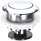 American Standard 047565-0020A Push Button Actuator, Polished Chrome Polished Chrome [並行輸入品]