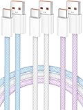 Senetem USB Type C ケーブル 【1m+1m+2m 3本】 タイプc ケーブル 3A急速充電 cタイプ 充電ケーブル QuickCharge3.0対応 iPhone 15 16 17/GalaxyS24/Pixel/Google/Xperia/LG等USB-C 機種対応