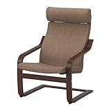 【IKEA/イケア】POÄNG アームチェア, ブラウン, イースンダ ブラウン