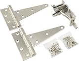 The Hillman Group 853371 Gate Hardware Kit- Stainless Steel 1-Pack [並行輸入品]