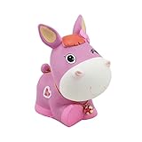 Baidecorパープルキュート馬Money Box Piggy Bank
