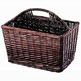 スモーク煮柳バスケット マガジンラック38cm 43-43