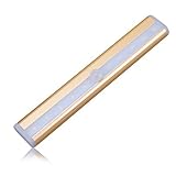 Catalpa U 10 LED Motion Sensor Lights battery Type Magnetic strip Closet Cabinet LED Lights Warm Whi