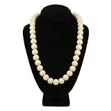 Teething Necklace Jewelry - Organic BPA Free Silicone Chew Beads Teether Toys for Nursing Moms - Tif