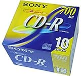 10CDQ80DN2 10枚入り 10mmケースタイプ 700MB