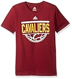 NBA Youth 8 – 20 Cleveland Cavaliers Balled Out Short Sleeve Tee、M ( 10 – 12 )、ガーネット