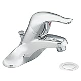 Moen L4621 Chateau Chrome One-Handle Low Arc Bathroom Faucet (Not CA / VT Compliant) [並行輸入品]