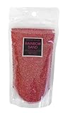 大和プラスチック 園芸 サンドアート用  レインボーサンド 150g 小粒 赤