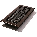 Decor Grates AJH310-RB Oriental Floor Register, Rubbed Bronze, 3-Inch by 10-Inch [並行輸入品]