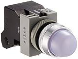 IDEC φ22 TWシリーズ パイロットライト 丸形 LED照光 AC100/110V APW216DW