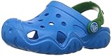 [クロックス] サンダル スウィフトウォーター クロッグ キッズ 202607 Ocean/Kelly Green C6(14 cm)