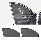 エクストレイル T32 サンシェード x-trail T32 NT32 HT32 HNT32 サイド用 日よけ 遮光 メッシュカーテン マグネット式 網戸 運転席 助手席 日除け アクセサリー 内装パーツ 日本語取扱説明書付き2枚