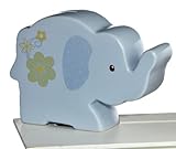 Aurora Plush Sweet Little Elephantブルーセラミック貯金箱