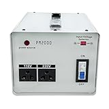 DC-HOUSE ポータブルトランス 変圧器 110/120/220/240V / 5VのUSBポート昇圧/降圧 変圧器2000W
