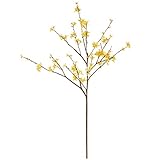 MAGIQ 東京堂 上質な造花  レンギョウ中枝   イエロー FM006708
