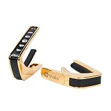 Thalia Guitar Capo デラックスシリーズ ユニバーサルOctaveTouchフレットパッド2個付き, TH-CG201-10