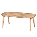 不二貿易 センターテーブル フローリング風突板 折りたたみ 幅90cm ナチュラル 50815