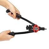 KISENG ハンドリベッターガン 900個ナットリベット ステンレス M3?M10 マンドレルキット