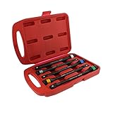 ABN 1/2in Drive 8in Long Color-Coded Torque Limiting Socket Extension Bar 5pc Tool Kit 65-140 ft/lb Set