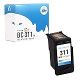 【サイインク】キヤノン用 BC-310/311シリーズ FINEカートリッジ BC-311 3色カラー 単品 染料インク リサイクル(再生)インクカートリッジ 残量表示対応 対応機種:PIXUS MP270 / MP280 / MP480 / MP490 / MP493 / MX350 / MX420 / iP2700 セット内容:BC-311(3色カラー) 商品コード:2968B001