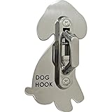 壁付けリードフック　「DOG HOOK ドッグフック　[ トイプードル ]　」 小中型犬向き 角型