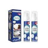 100mlオキッチンバブルクリーナー、多機能クリーナー フォームクリーナー万能バブルスプレーイルステインフォームクリーナーキッチンレンジフード防錆ストーブヘビーオイルステインクリーニングと汚れの除去万能バブルスプレー バスルームリンス用洗浄