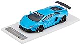 LBPERFORMAN Premium Collection 1/64 LIBERTY WALK LB Works Aventador LP700 Baby Blue 完成品